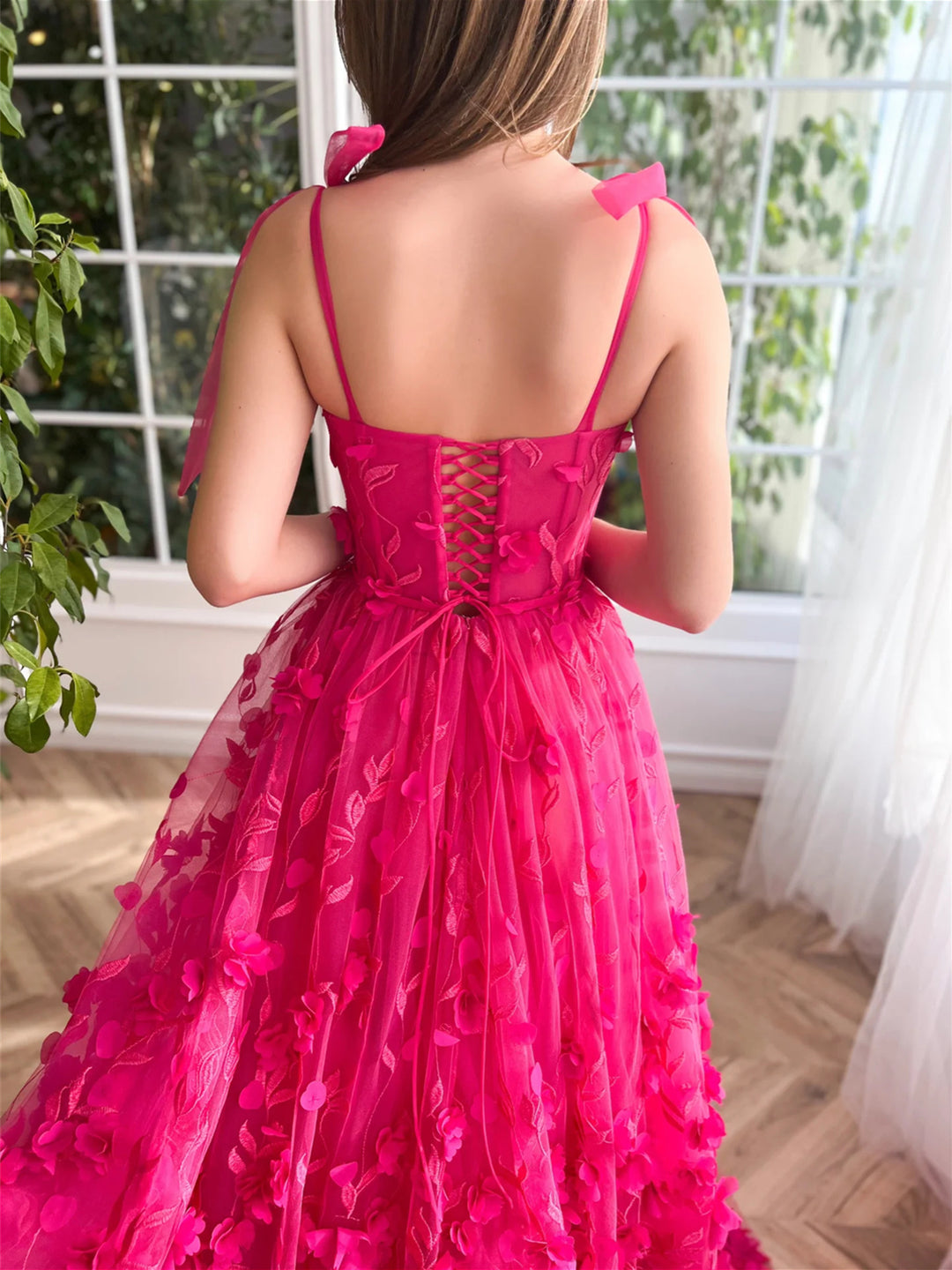 Elegant A-line Girl Party Prom Dresses, Fashion Wedding Guest Dresses, Newest Long Prom Dresses