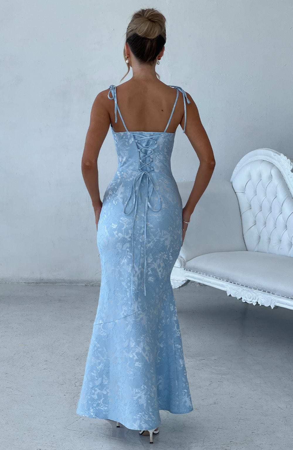 Spaghetti Straps Newest Long Prom Dresses. Elegant Lace Bridesmaid Dresses, Mermaid Wedding Guest Dresses