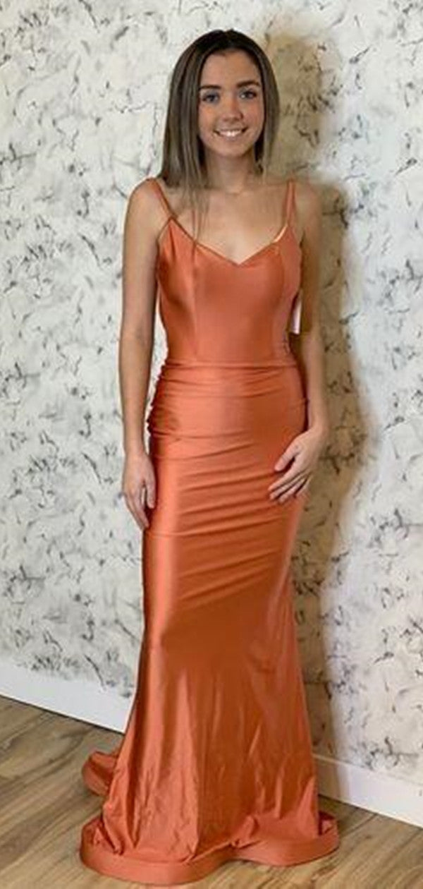 Open Back Sexy Long Prom Dresses, Newest 2020 Prom Dresses Long