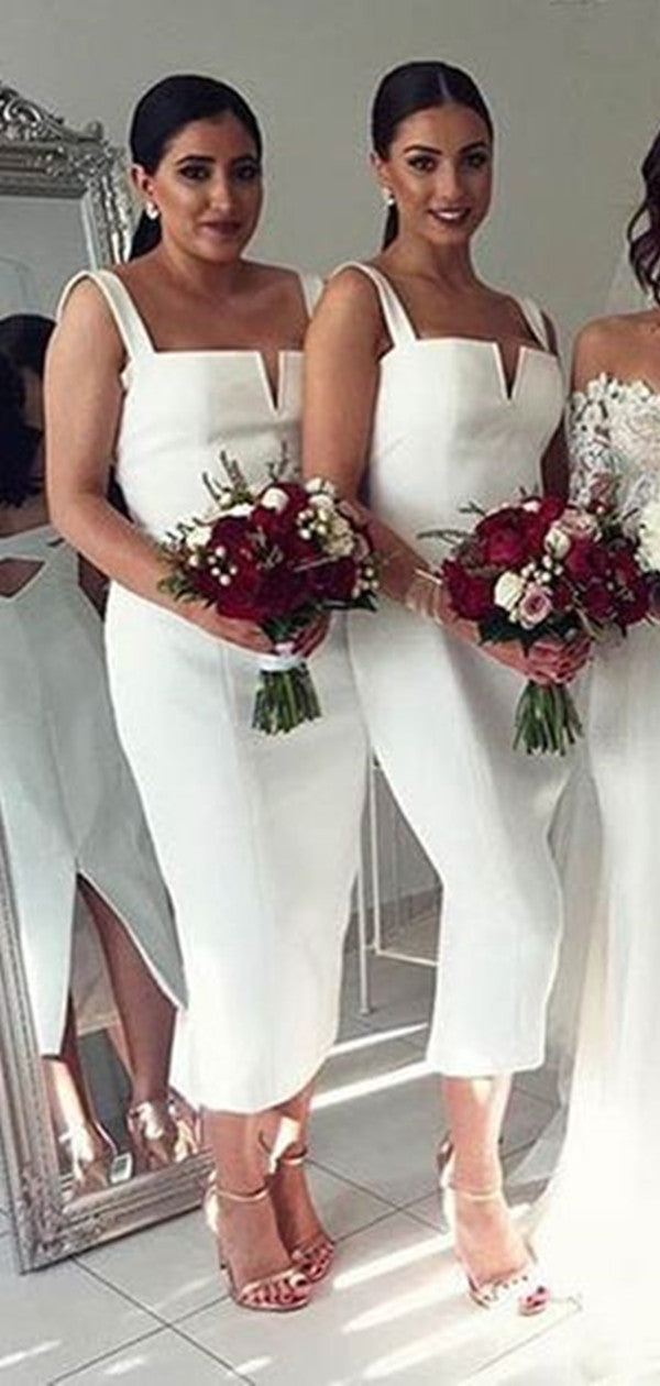Mermaid 2020 Newest Bridesmaid Dresses, Popular Simple Bridesmaid Dresses