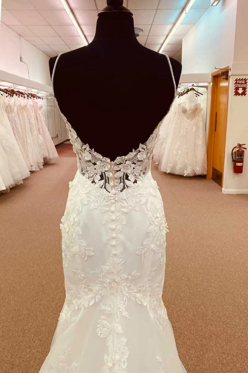 Popular Design Wedding Dresses, Lace Mermaid Wedding Dresses, 2022 Bridal Gowns
