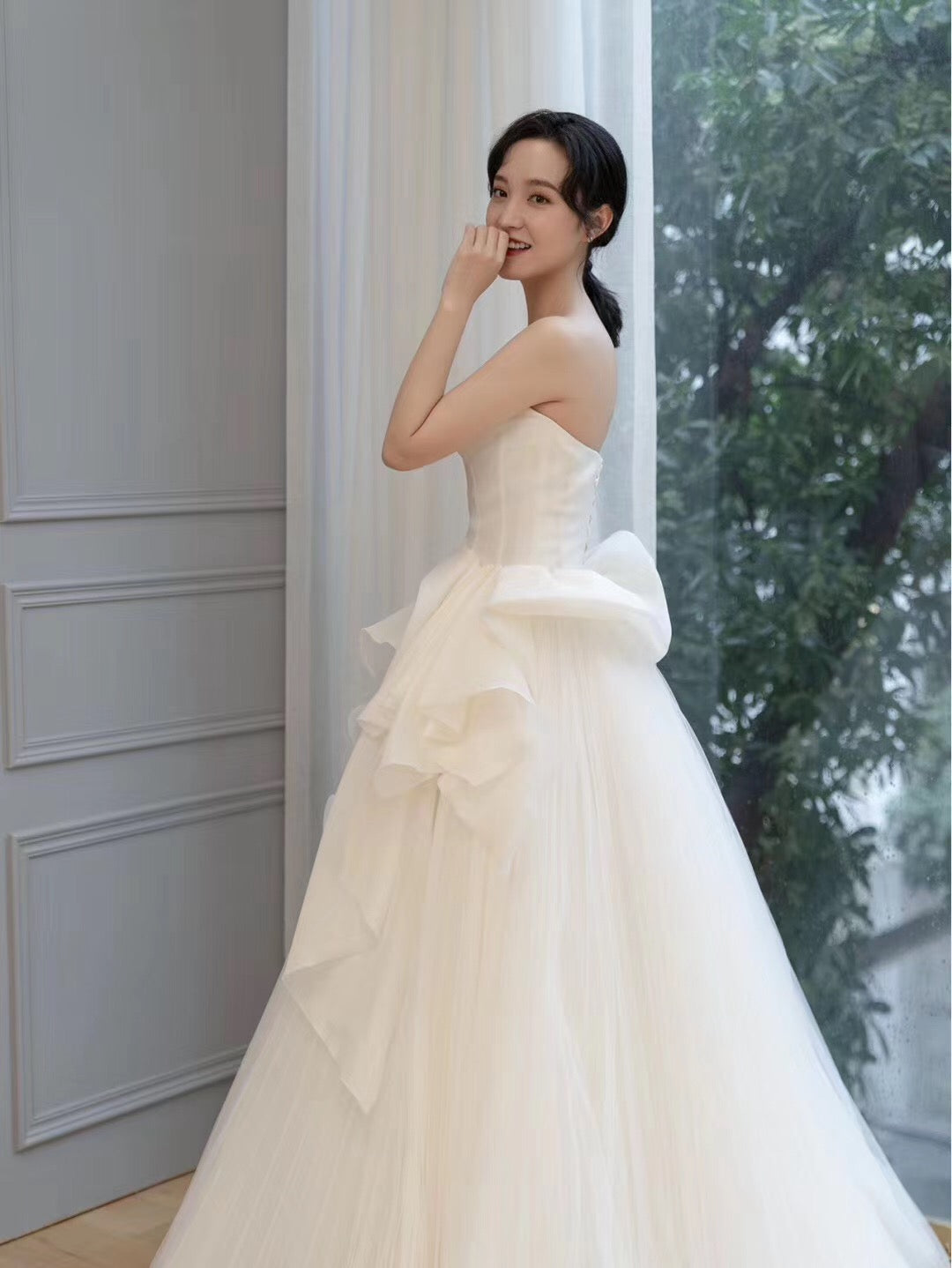 Unique Design Popular 2020 Bridal Gowns, Modest A-line Wedding Dresses