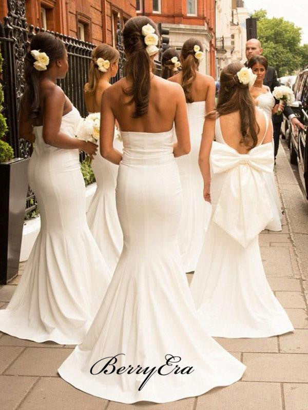 Unique Design Bridesmaid Dresses, Popular Mermaid Wedding Guest Dresses