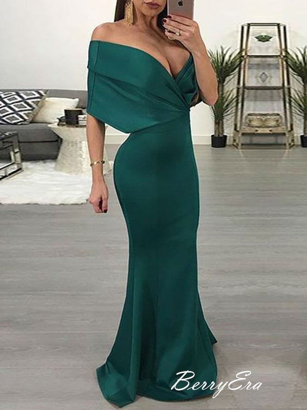 Sexy Evening Party Formal Prom Dresses, Mermaid Long Prom Dresses, Fancy Dresses
