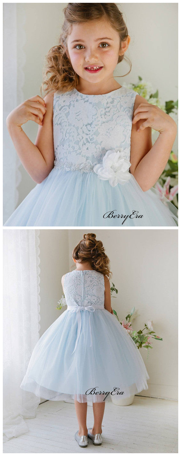 Popular Lace Little Girl Wedding Flower Girl Dresses