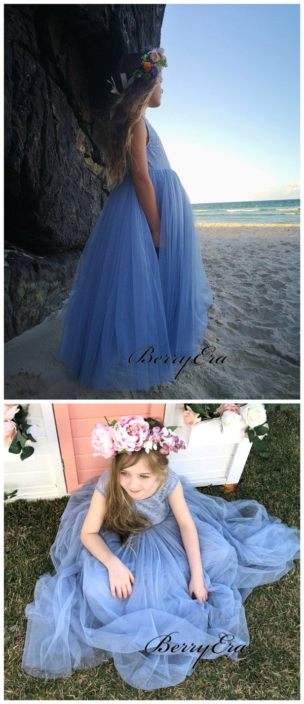 Wedding Flower Girl Dresses, Lace Flower Girl Dresses