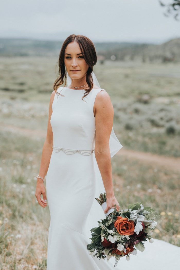 Simple Off White Mermaid Wedding Dresses, Affordable Country Wedding Dresses